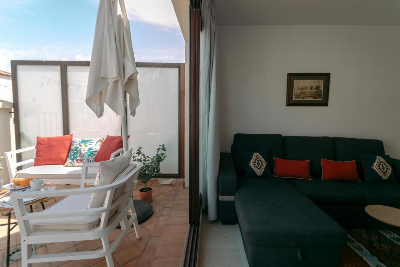 Апартаменты O&L Lumbreras: Bright Duplex With Private Terrace Севилья Экстерьер фото