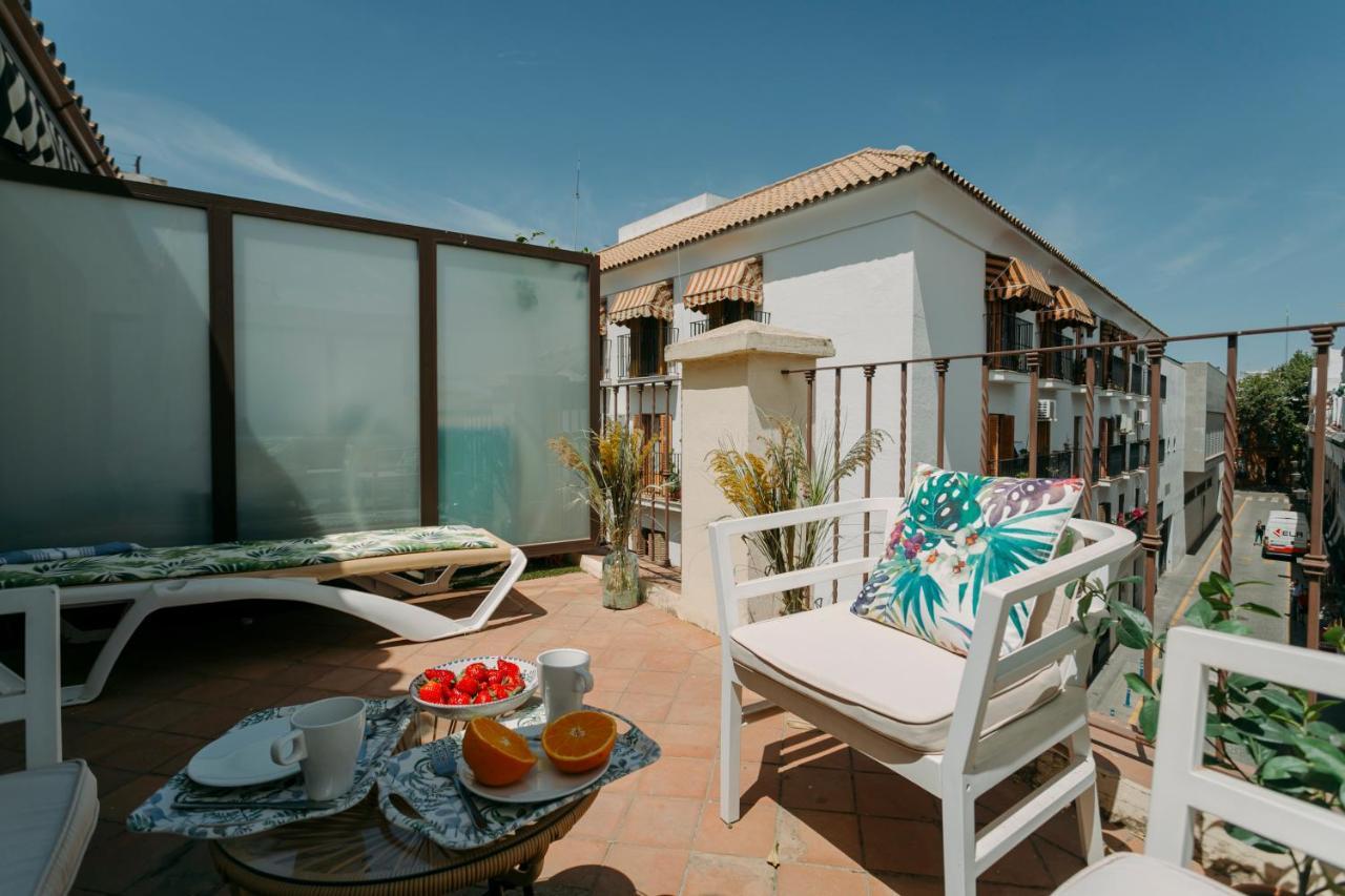Апартаменты O&L Lumbreras: Bright Duplex With Private Terrace Севилья Экстерьер фото